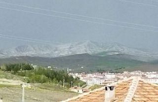 Bilye büyüklüğünde yağan dolu hayatı felç...