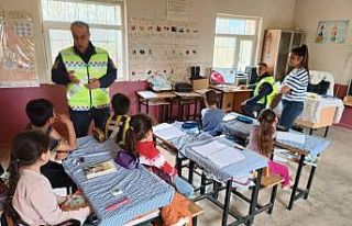 Bingöl’de öğrencilere trafik eğitimi verildi