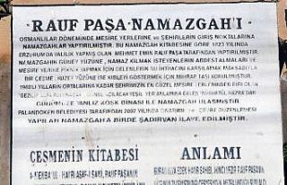 Bir ecdat yadigârı: Rauf Paşa Namazgâhı