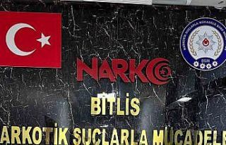 Bitlis’te uyuşturucu madde ele geçirildi