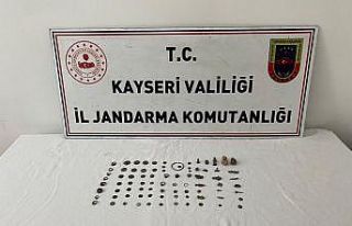 Bizans ve roma dönemine ait Tarihi Eserler Ele Geçirildi