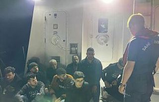 Bodrum’da 20 düzensiz göçmen kurtarıldı, 11’i...