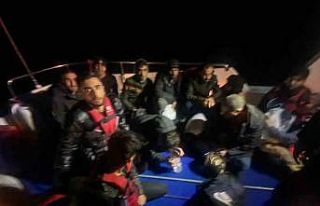 Bodrum’da 29 düzensiz göçmen kurtarıldı, 14’ü...