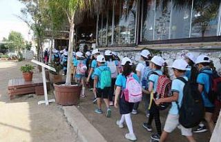 Bodrum’da çocuklara sıfır atık eğitimi verildi