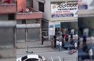 Boks maçı değil, trafik kazası sonrası kavga