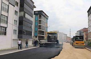 Bolu Belediyesi asfalt çalışmalarının startını...