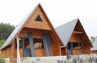 Bungalov Yaşam Evleri tamamlanıyor