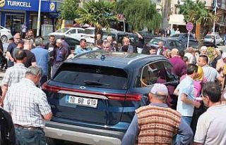 Burhaniyeliler TOGG’a hayran kaldı