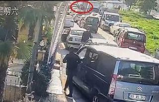 Bursa’da kızının yanında yorgun mermi isabet...