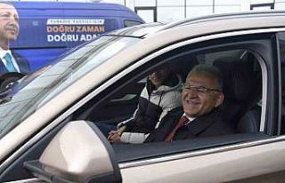 Büyükkılıç Togg’la Şehir Turu Attı