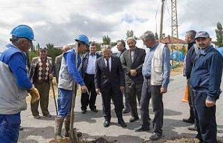 Büyükşehir’den aylık 50 kilometrelik altyapı...