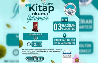 Büyükşehir’in kitap okuma yarışması 3 Haziran’da...