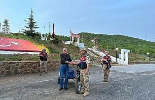 Çalıntı motosiklet sahibine teslim edildi