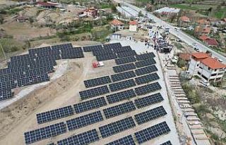 Çameli Belediyesi’nin ilk güneş enerji santrali...