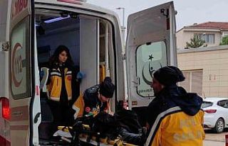 Çanak anten takarken ölümden döndü