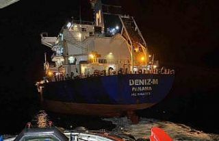 Çanakkale Boğazı’nda dökme yük gemisi makine...