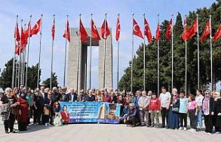 Çanakkale ruhunu yeniden yaşadılar