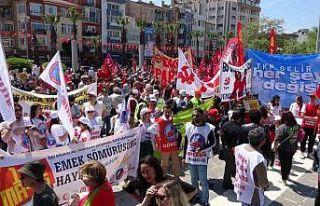 Çanakkale’de 1 Mayıs coşkuyla kutlandı