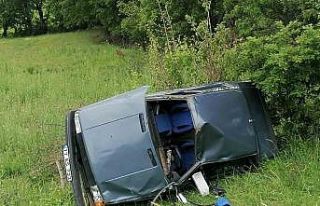 Çan’da trafik kazası: 1 yaralı