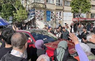 Çankırı’da Togg izdihamı: İlerlemekte güçlük...