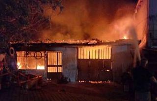 Çatalca’da tamirhanede yangın çıktı, 1 kişi...