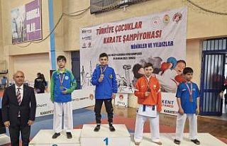 Çayırova karatede gurur yaşadı