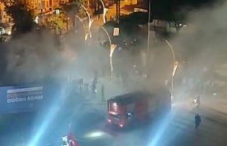 Cengiz Kurtoğlu konserinde jeneratör kaynaklı yangın...