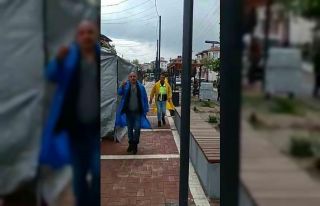 CHP’li belediye sele teslim olan Hasanoğlan’ı...