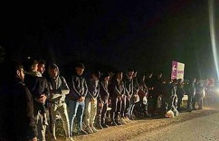Çıkış hazırlığındaki göçmenler yakalandı