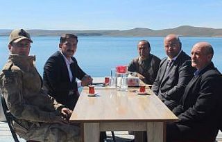 Çıldır Kaymakamı İpek, köylerde incelemelerde...