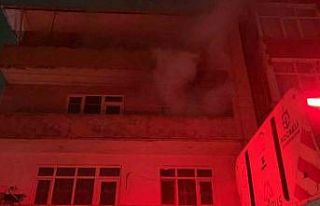 Cinayetin işlendiği ev yandı