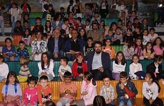 Çocuklar hem eğlendi hem suyun önemi hakkında...