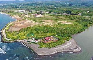 Çöp alanı meyve bahçesi oluyor