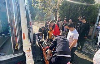 Çorlu’da motosiklet kazası: 1 yaralı