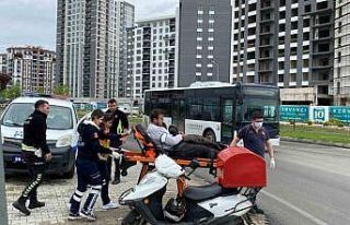 Çorlu’da trafik kazası: 1 yaralı