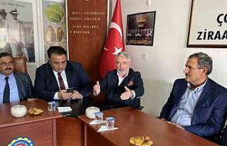 Çorum Belediyesi, ziraat odası ile ortak projeler...