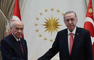 Cumhurbaşkanı Erdoğan, MHP Genel Başkanı Devlet...