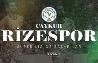 Cumhurbaşkanı Erdoğan Süper Lig’e çıkan Rizespor’u...