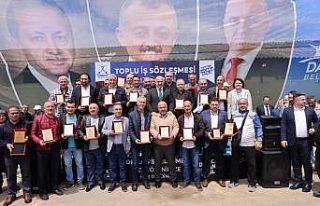 Darıca’da işçinin yüzünü güldüren sözleşme...