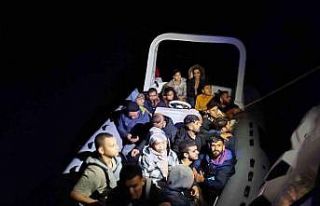 Datça’da 20 göçmen yakalandı