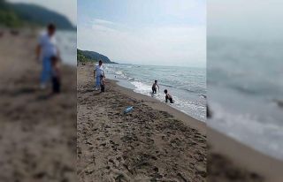 Deniz sezonunu erken açtılar