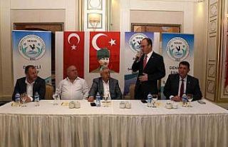 Denizli esnaf odası başkanları ekonomik gelişmeleri...