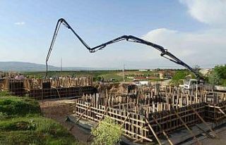 Deprem bölgesi Malatya’da köy evleri yükseliyor