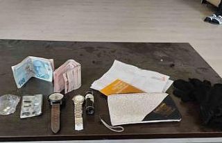 Deprem bölgesinde çalıntı mallarla yakalanan şüpheli...