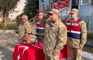 Deprem bölgesinde engelli bireyler temsili askerlik...