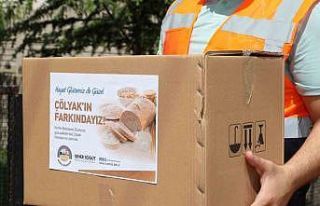 Deprem bölgesindeki çölyak hastalarını unutmadılar