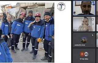 Deprem gönüllüleri deneyimlerini paylaştı