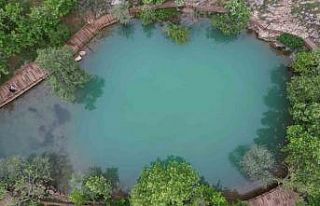 Deprem sonrası çamura dönen doğa harikası eski...