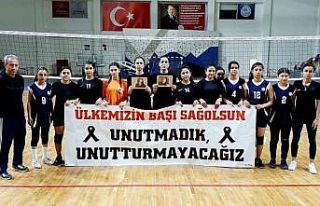 Depremde hayatını kaybeden arkadaşları için mücadele...