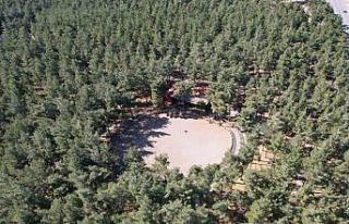 Depremin merkez üssünde doğa ve mesire alanları...